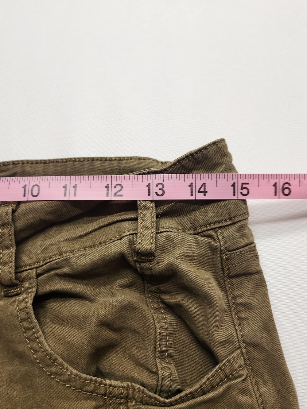 ⭐️KUT from the Kloth Charlotte High Rise Wide Leg Utility Pants Olive Green Sz 8 - Picture 7 of 16
